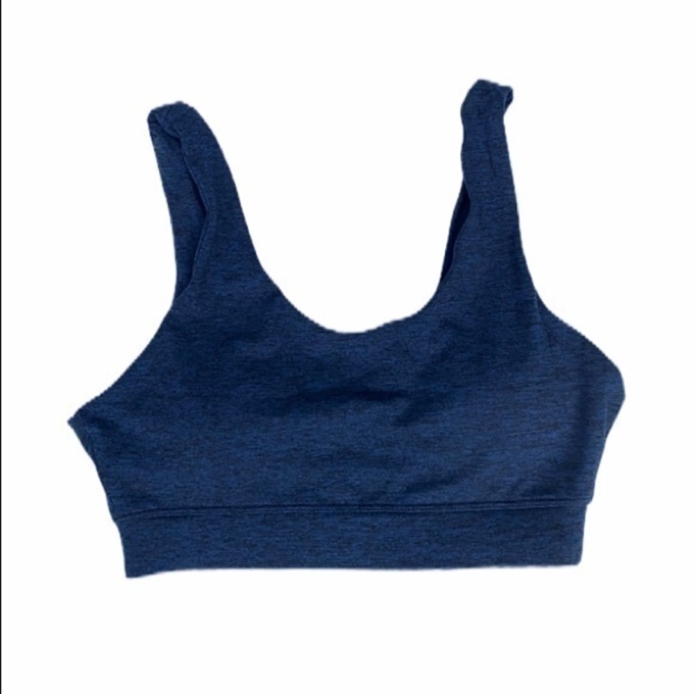 Kyodan sports bra blue/black small NWT